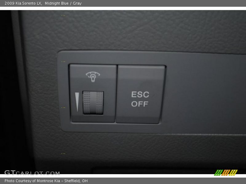 Midnight Blue / Gray 2009 Kia Sorento LX
