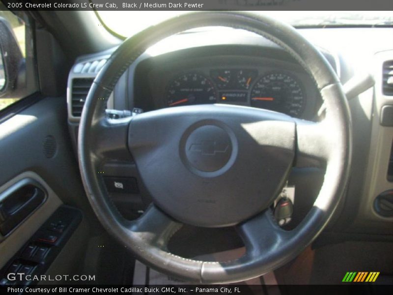 Black / Medium Dark Pewter 2005 Chevrolet Colorado LS Crew Cab