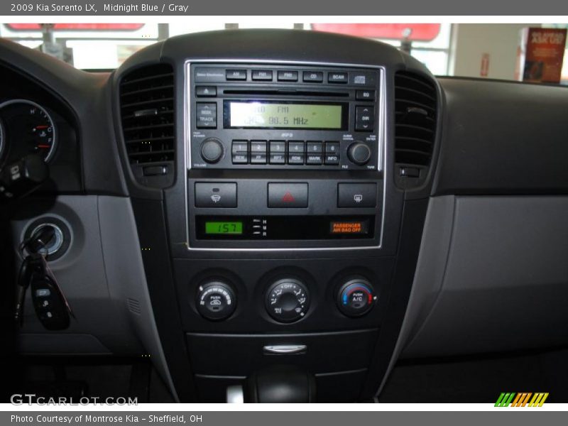 Midnight Blue / Gray 2009 Kia Sorento LX