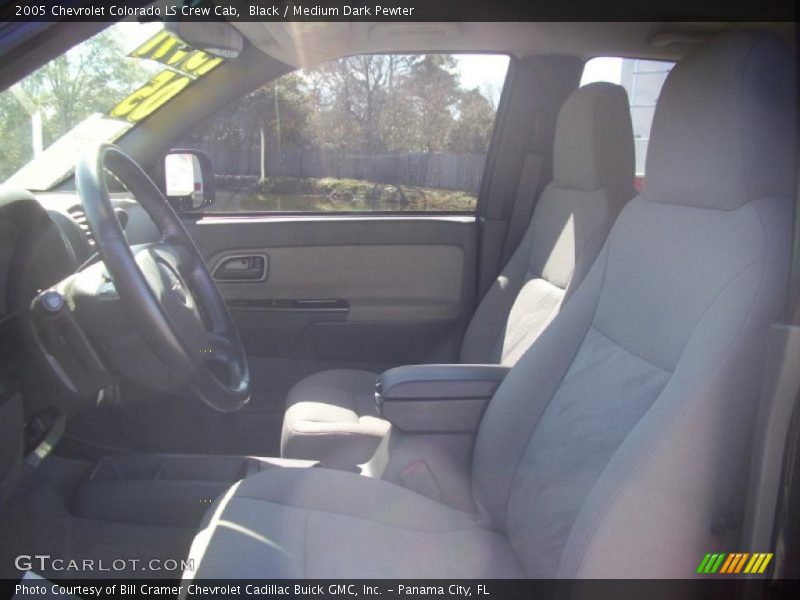 Black / Medium Dark Pewter 2005 Chevrolet Colorado LS Crew Cab