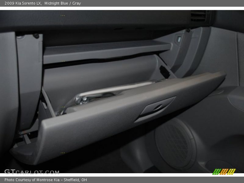 Midnight Blue / Gray 2009 Kia Sorento LX