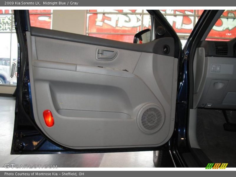 Midnight Blue / Gray 2009 Kia Sorento LX