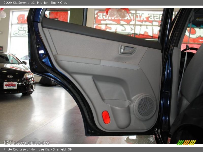 Midnight Blue / Gray 2009 Kia Sorento LX