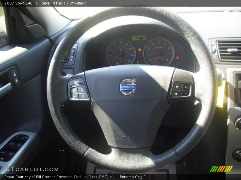 Silver Metallic / Off-Black 2007 Volvo S40 T5