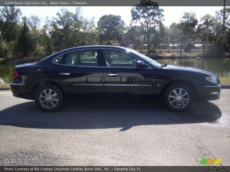 Black Onyx / Titanium 2008 Buick LaCrosse CXL