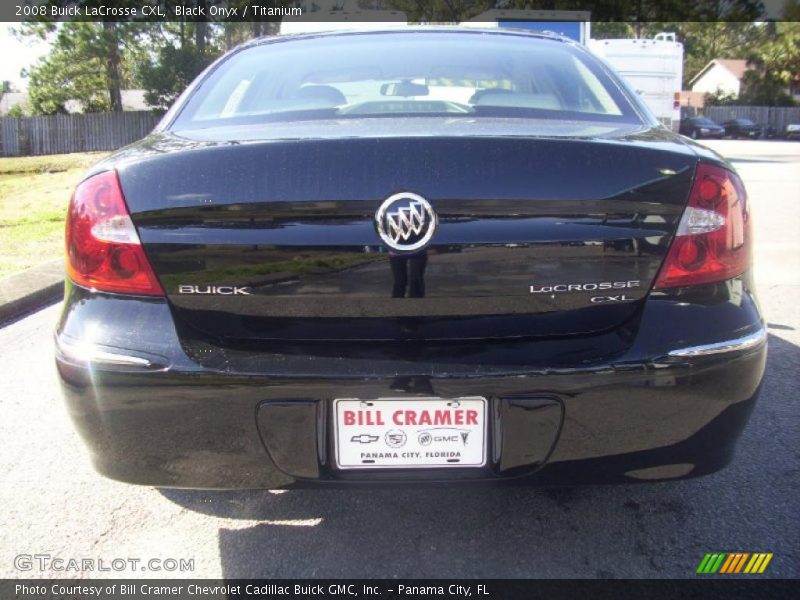Black Onyx / Titanium 2008 Buick LaCrosse CXL