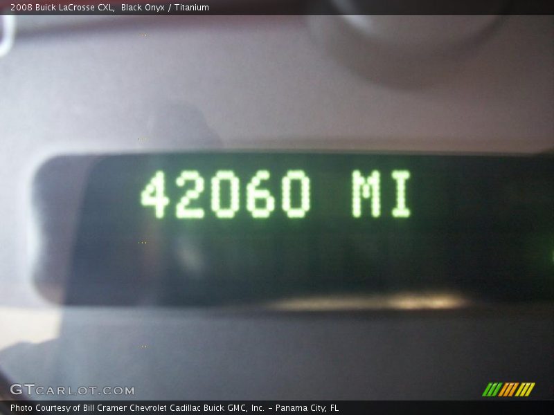 Black Onyx / Titanium 2008 Buick LaCrosse CXL