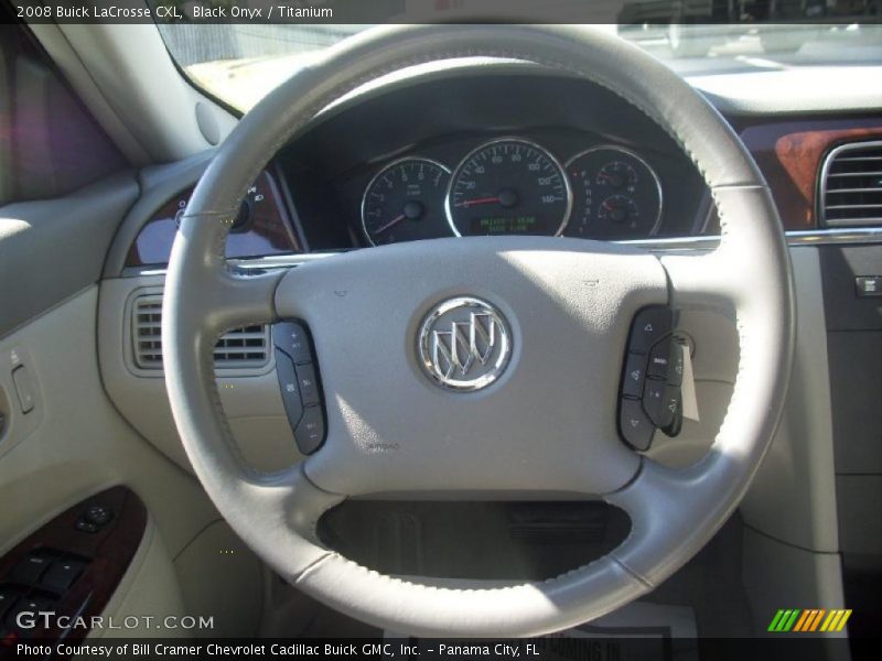 Black Onyx / Titanium 2008 Buick LaCrosse CXL