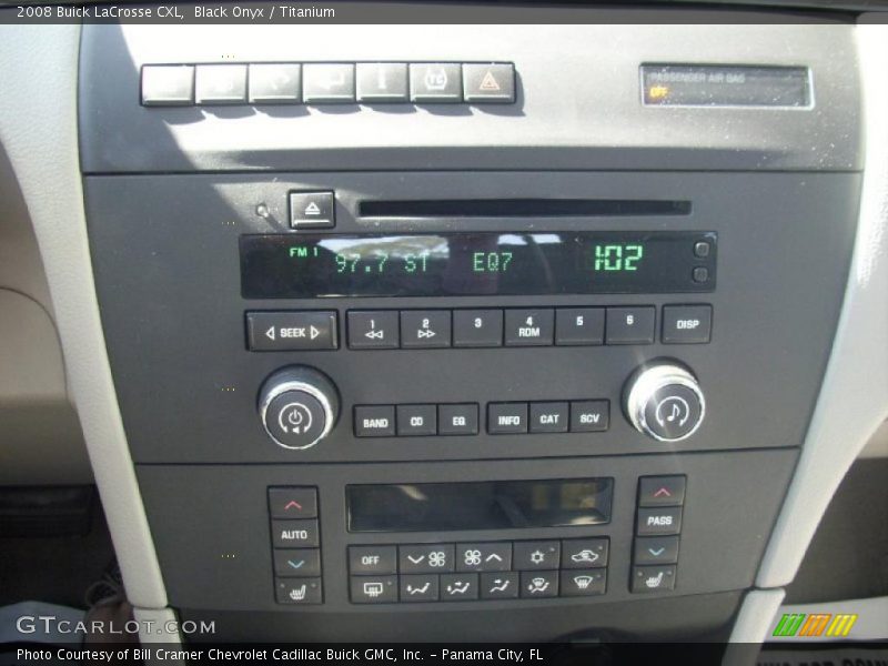 Black Onyx / Titanium 2008 Buick LaCrosse CXL