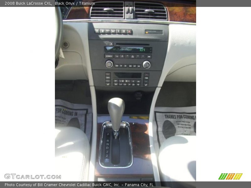Black Onyx / Titanium 2008 Buick LaCrosse CXL