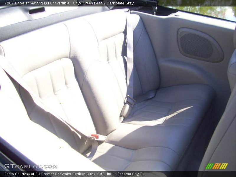 Onyx Green Pearl / Dark Slate Gray 2002 Chrysler Sebring LXi Convertible