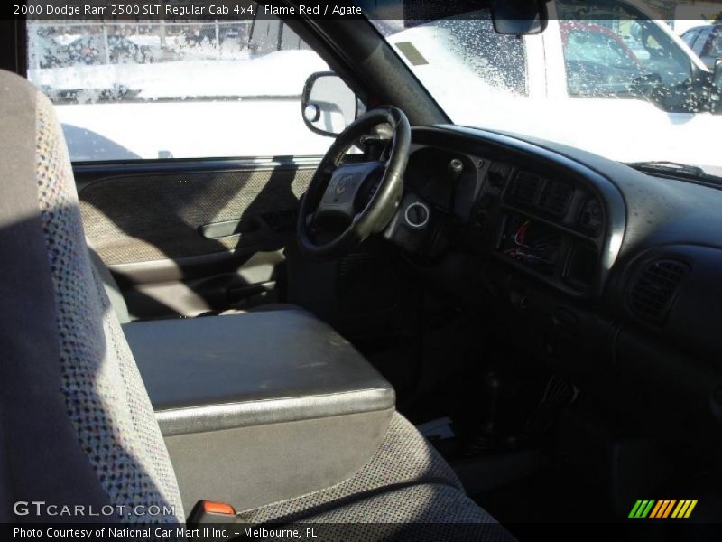 Flame Red / Agate 2000 Dodge Ram 2500 SLT Regular Cab 4x4