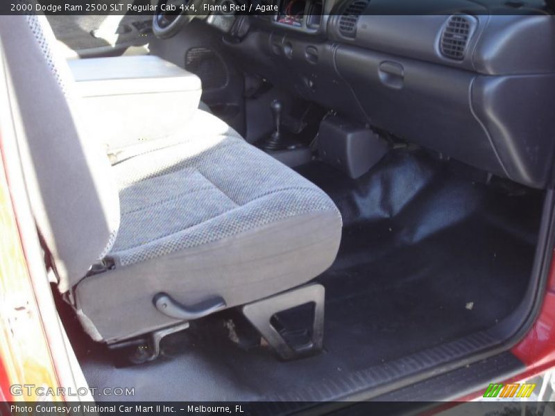 Flame Red / Agate 2000 Dodge Ram 2500 SLT Regular Cab 4x4