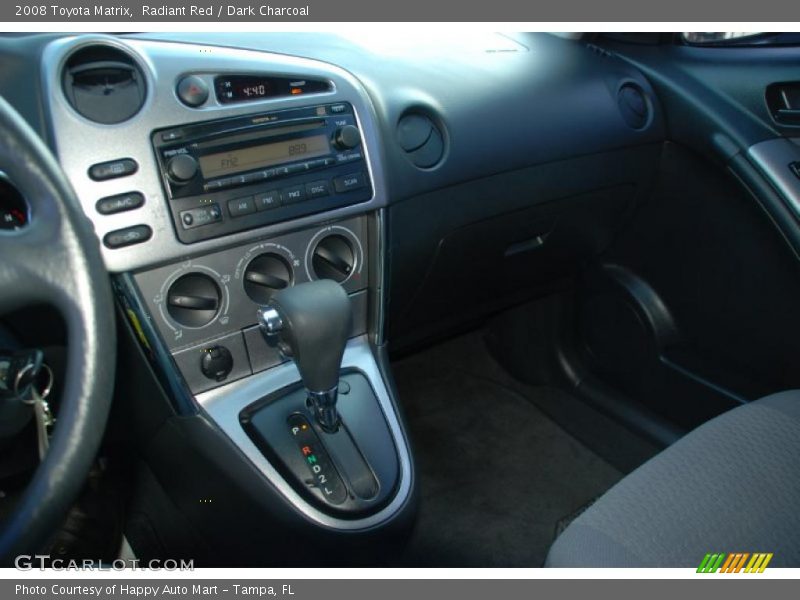 Radiant Red / Dark Charcoal 2008 Toyota Matrix
