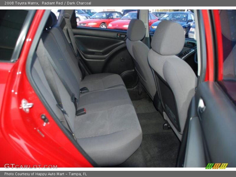 Radiant Red / Dark Charcoal 2008 Toyota Matrix
