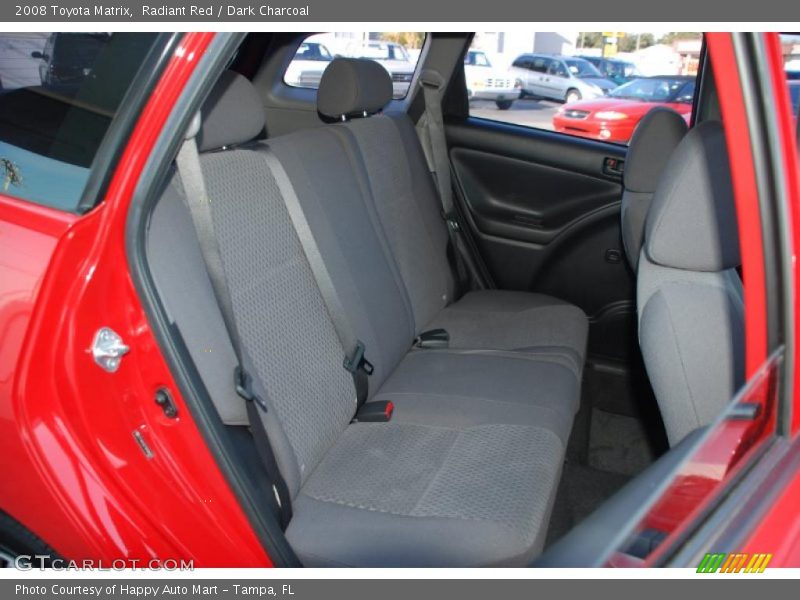 Radiant Red / Dark Charcoal 2008 Toyota Matrix