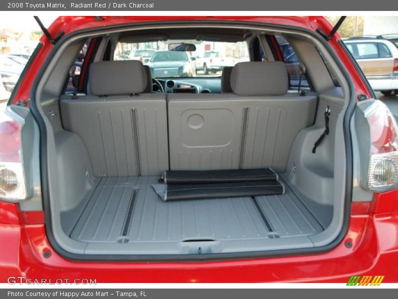 Radiant Red / Dark Charcoal 2008 Toyota Matrix