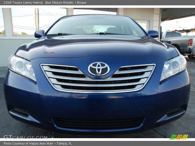 Blue Ribbon Metallic / Bisque 2008 Toyota Camry Hybrid