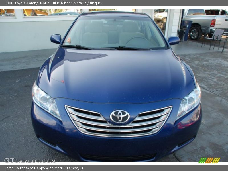 Blue Ribbon Metallic / Bisque 2008 Toyota Camry Hybrid