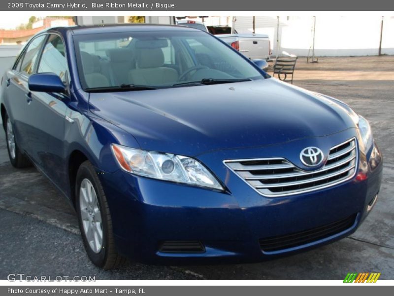 Blue Ribbon Metallic / Bisque 2008 Toyota Camry Hybrid