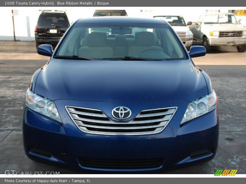 Blue Ribbon Metallic / Bisque 2008 Toyota Camry Hybrid