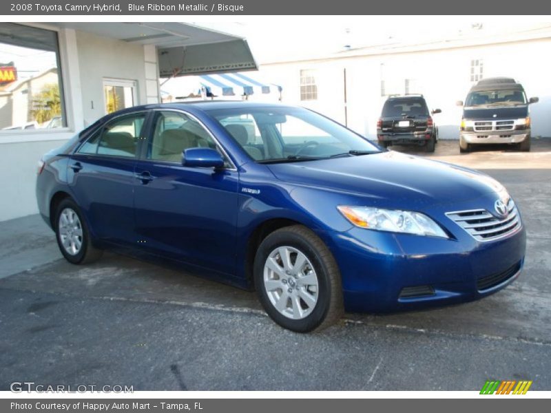 Blue Ribbon Metallic / Bisque 2008 Toyota Camry Hybrid