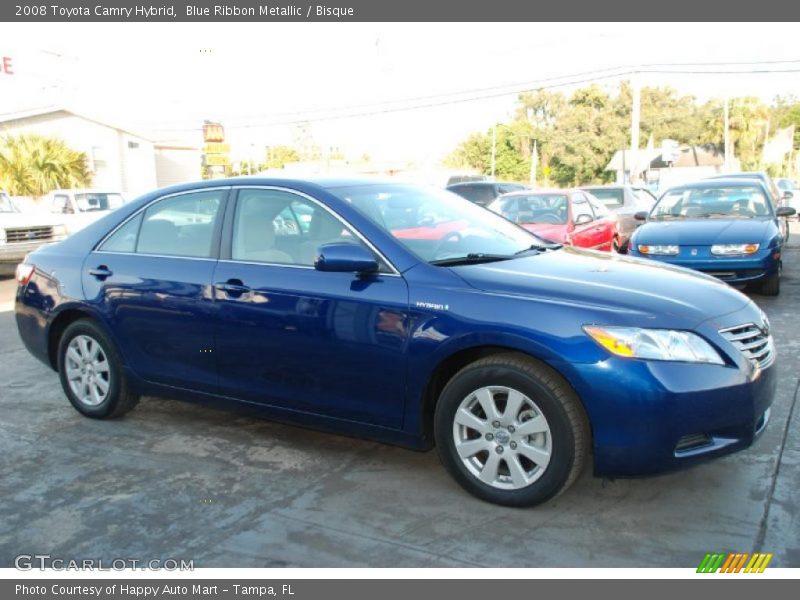 Blue Ribbon Metallic / Bisque 2008 Toyota Camry Hybrid