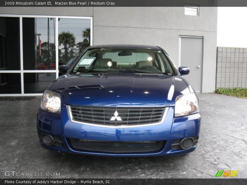 Maizen Blue Pearl / Medium Gray 2009 Mitsubishi Galant ES