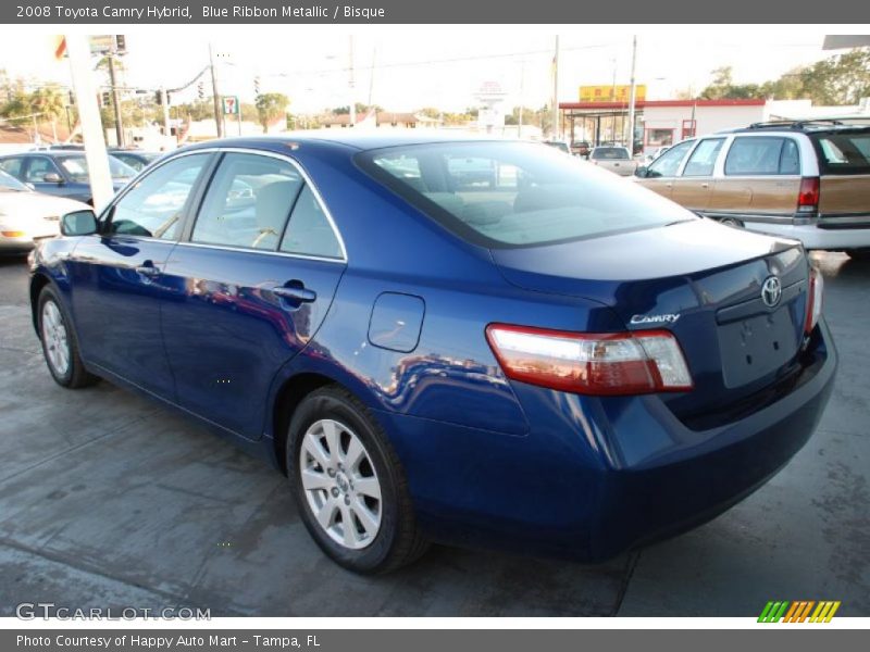 Blue Ribbon Metallic / Bisque 2008 Toyota Camry Hybrid