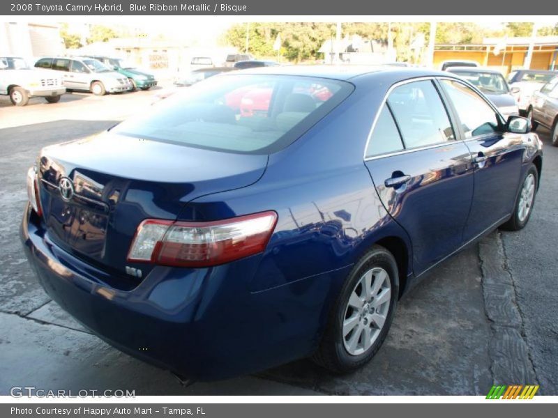 Blue Ribbon Metallic / Bisque 2008 Toyota Camry Hybrid
