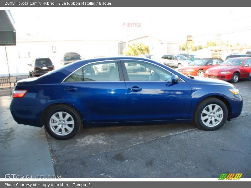Blue Ribbon Metallic / Bisque 2008 Toyota Camry Hybrid
