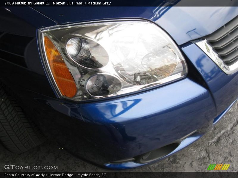 Maizen Blue Pearl / Medium Gray 2009 Mitsubishi Galant ES