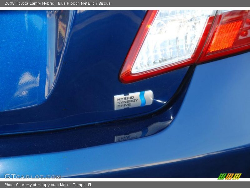Blue Ribbon Metallic / Bisque 2008 Toyota Camry Hybrid