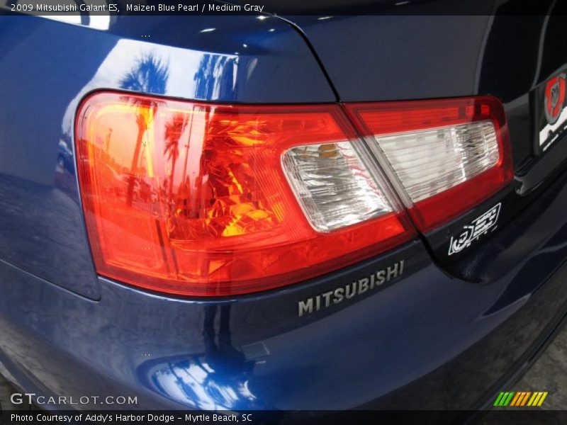 Maizen Blue Pearl / Medium Gray 2009 Mitsubishi Galant ES