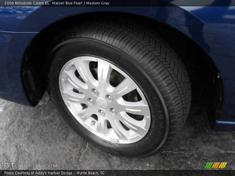 Maizen Blue Pearl / Medium Gray 2009 Mitsubishi Galant ES