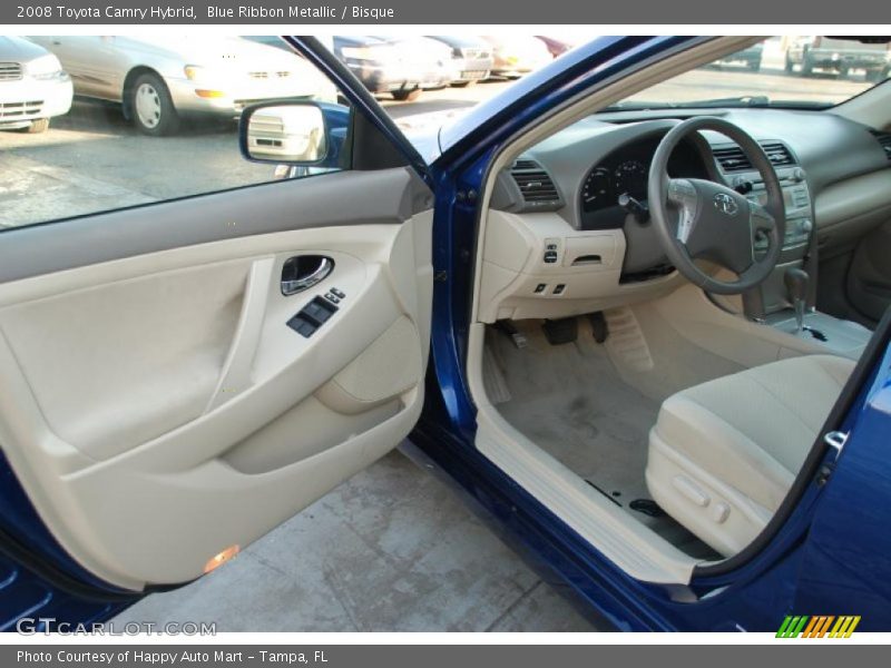 Blue Ribbon Metallic / Bisque 2008 Toyota Camry Hybrid