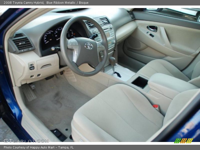 Blue Ribbon Metallic / Bisque 2008 Toyota Camry Hybrid