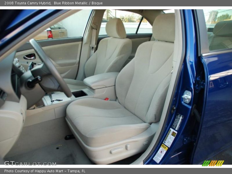 Blue Ribbon Metallic / Bisque 2008 Toyota Camry Hybrid