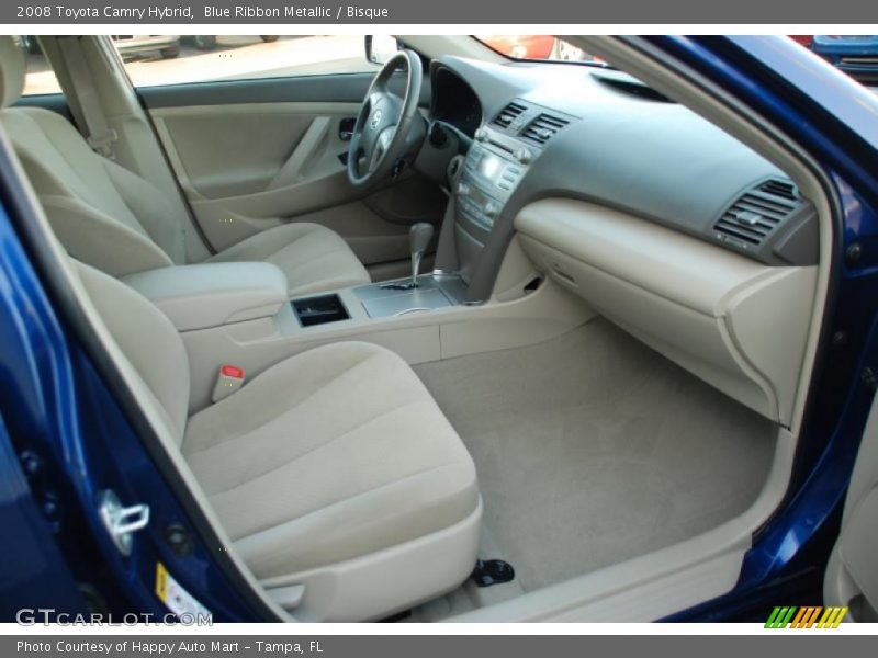 Blue Ribbon Metallic / Bisque 2008 Toyota Camry Hybrid