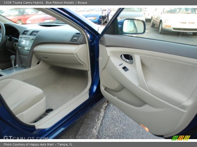 Blue Ribbon Metallic / Bisque 2008 Toyota Camry Hybrid