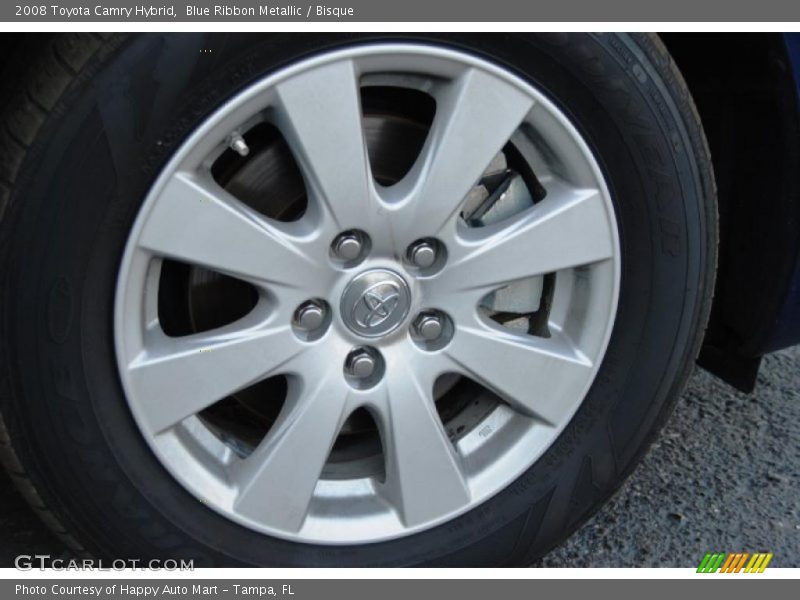 Blue Ribbon Metallic / Bisque 2008 Toyota Camry Hybrid