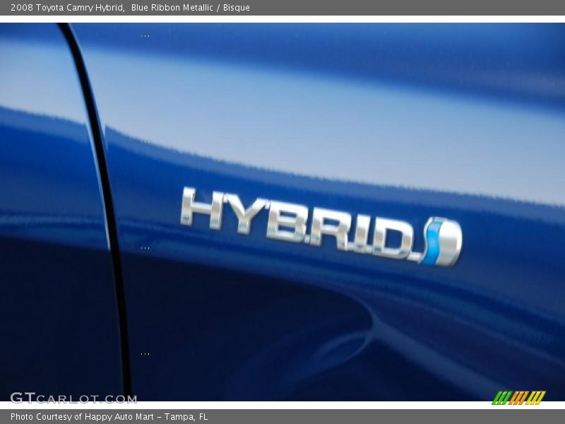 Blue Ribbon Metallic / Bisque 2008 Toyota Camry Hybrid
