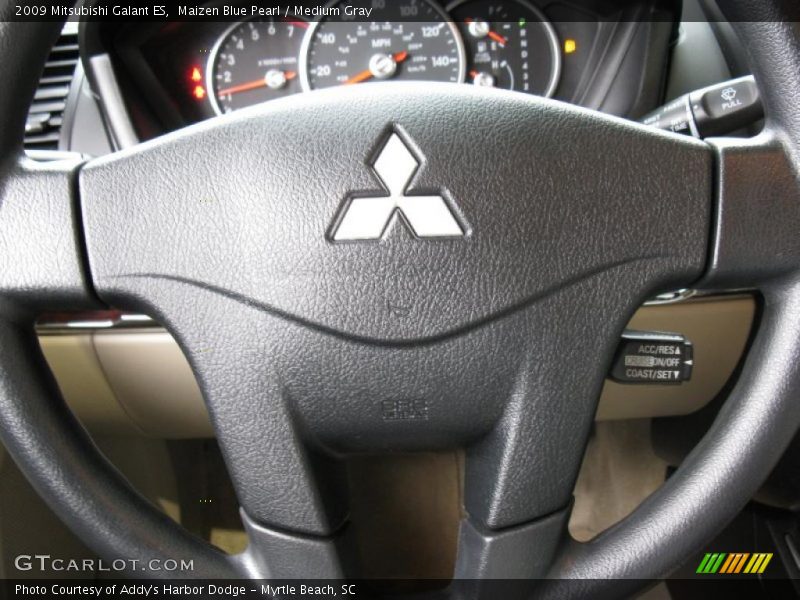 Maizen Blue Pearl / Medium Gray 2009 Mitsubishi Galant ES