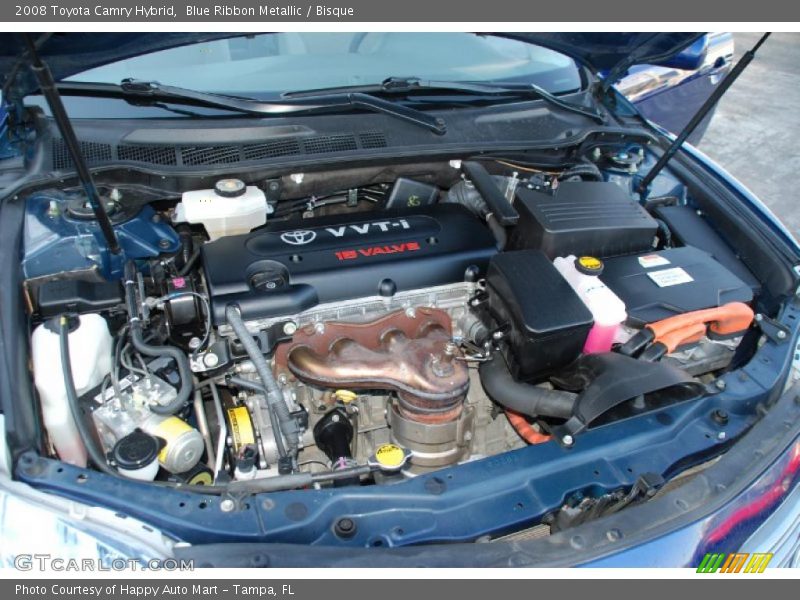 Blue Ribbon Metallic / Bisque 2008 Toyota Camry Hybrid