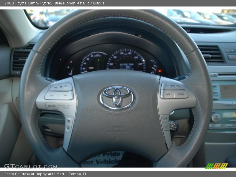 Blue Ribbon Metallic / Bisque 2008 Toyota Camry Hybrid