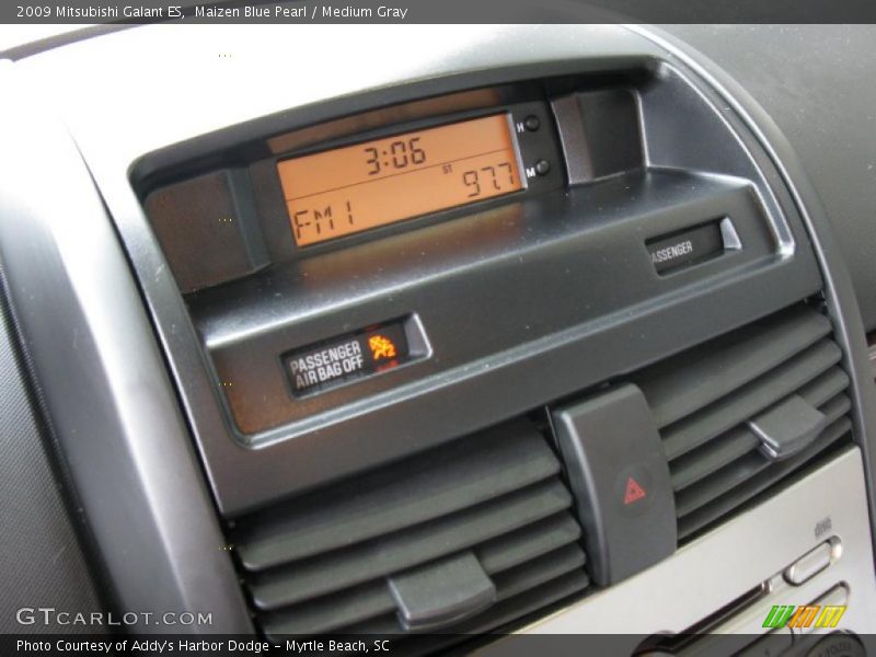 Maizen Blue Pearl / Medium Gray 2009 Mitsubishi Galant ES