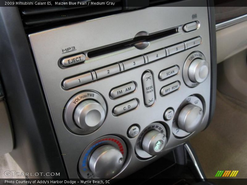 Maizen Blue Pearl / Medium Gray 2009 Mitsubishi Galant ES