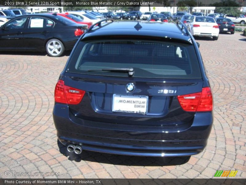 Monaco Blue Metallic / Grey Dakota Leather 2009 BMW 3 Series 328i Sport Wagon
