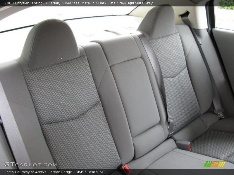 Silver Steel Metallic / Dark Slate Gray/Light Slate Gray 2008 Chrysler Sebring LX Sedan