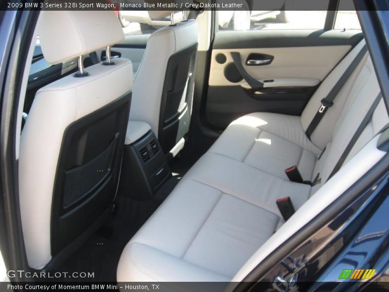 Monaco Blue Metallic / Grey Dakota Leather 2009 BMW 3 Series 328i Sport Wagon